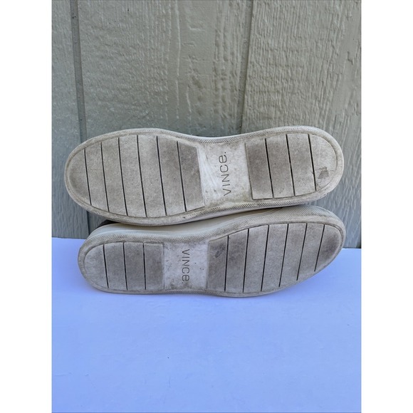Vince. Abe‎ chukka suede Leather sneaker Mens 10.5M Platform Gray Lining Casual